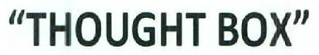 "thought Box" Device mark 2795263 Trademark