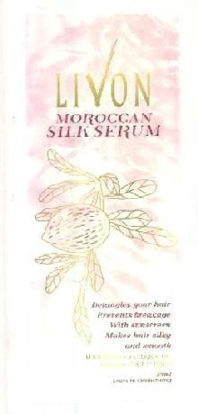 Livon Moroccan Silk Serum Device mark 2795269 Trademark