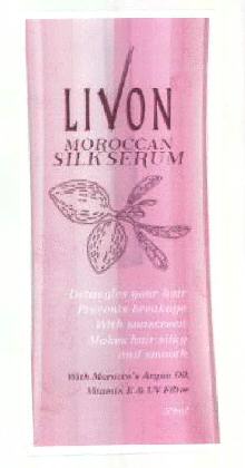 Livon Moroccan Silk Serum Device mark 2795270 Trademark