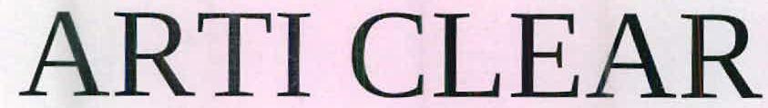 Arti Clear Device mark 2539788 Trademark