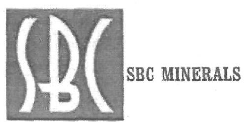 Sbc Sbc Minerals (device) Device mark 2547584 Trademark