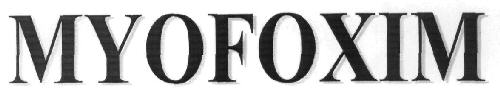 Myofoxim Device mark 2858353 Trademark