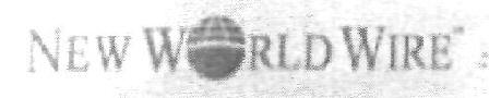 New World Wire (device) Device mark 2803032 Trademark
