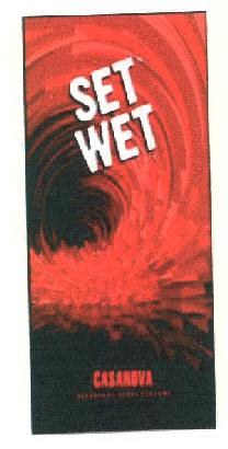 Set Wet Style Casanova Device mark 2810706 Trademark