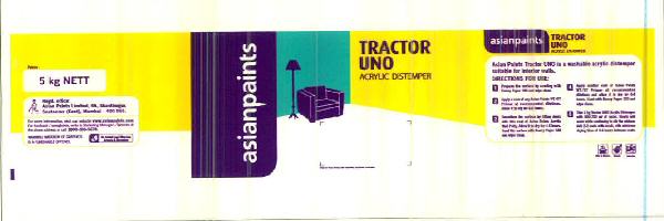 Asianpaints Tractor Uno Acrylic Distemper Device mark 2643428 Trademark