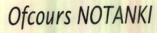 Ofcours Notanki Device mark 2603249 Trademark