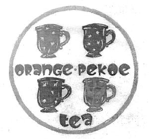Orange Pekoe Tea (device) Device mark 2333170 Trademark