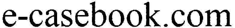 E-casebook.com Device mark 2860104 Trademark
