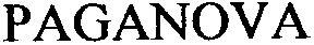 Paganova Device mark 2892518 Trademark