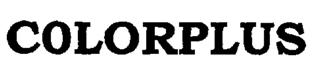 Colorplus Device mark 1975232 Trademark