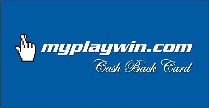 Myplaywin.com Cash Back Card (with Device Of Hand) Device mark 2609727 Trademark