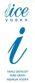 Iice Vodka Device mark 2861046 Trademark