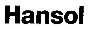 Hansol (device) Device mark 2617725 Trademark