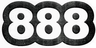 888(label) Device mark 2657765 Trademark