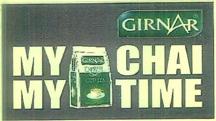 Girnar My Chai My Time Device mark 2876533 Trademark