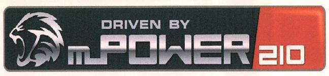 Driven By M Power 210 Device mark 2633369 Trademark