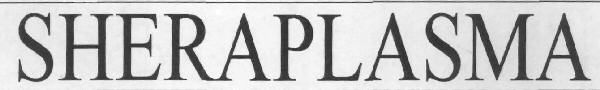 Sheraplasma Device mark 2929074 Trademark