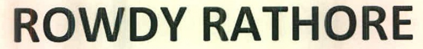 Rowdy Rathore Device mark 2689193 Trademark