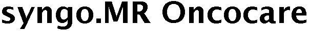 Syngo.mr Oncocare Device mark 2947093 Trademark