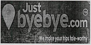 Just Byebye.com (device Of Drop & Slogan) Device mark 2915624 Trademark