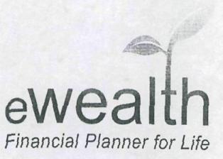 Ewealth(label) Device mark 2906421 Trademark