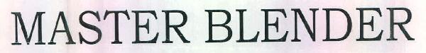 Master Blender Device mark 2967985 Trademark