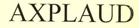 Axplaud Device mark 2983601 Trademark