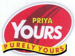 Priya Yours Purely Yours Device mark 2403476 Trademark