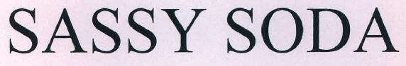 Sassy Soda Device mark 2718945 Trademark