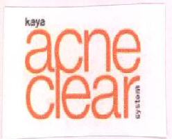 Kaya Acne Clear Device mark 2751587 Trademark