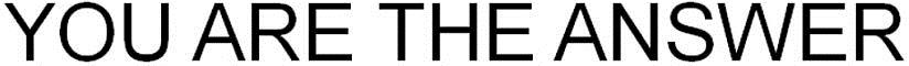 You Are The Answer Device mark 2966858 Trademark