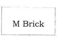 M Brick Device mark 3001288 Trademark