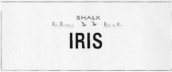 Shalx Iris Device mark 3116061 Trademark