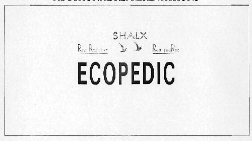 Shalx Ecopedic Device mark 3116065 Trademark