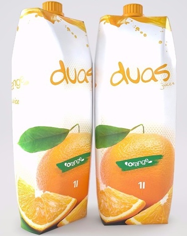 Duas Juices Orange Device mark 3131233 Trademark