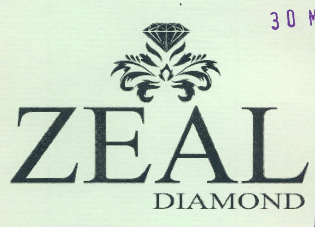 Zeal Diamond Device mark 2123594 Trademark