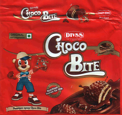 Divss Choco Bite (label) Device mark 2473530 Trademark