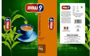 Jivraj 9 C.t.c Fanning Tea Device mark 3147281 Trademark
