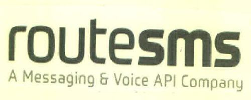 Routesms A Messaging & Voice Api Company Device mark 3170118 Trademark