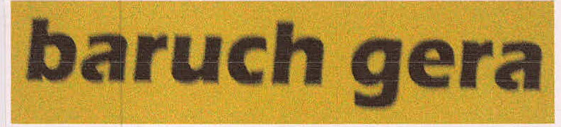 Baruch Gera Device mark 3170232 Trademark