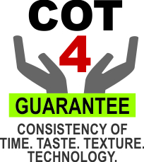 Cot 4 Guarantee Consistency Of Time, Taste, Texture, Technology With Device Device mark 3178076 Trademark