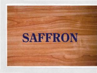 Saffron Device mark 3185853 Trademark