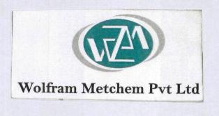 Wolfram Metchem Pvt Ltd Device mark 3185845 Trademark