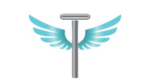 Razor Device With Wings Device mark 3131907 Trademark
