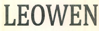 Leowen Device mark 3193746 Trademark