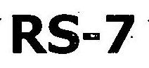 Rs-7 Device mark 3139654 Trademark