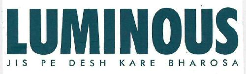 Luminous Jis Pe Desh Kare Bharosa Device mark 3146368 Trademark
