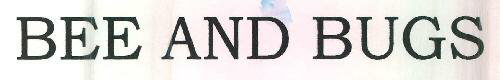 Bee And Bugs Device mark 3232535 Trademark