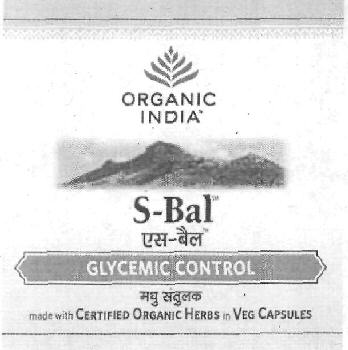 Organic India S-bal (device) Device mark 2519571 Trademark