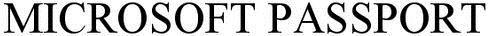 Microsoft Passport Device mark 3169513 Trademark